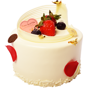 5吋蛋糕-4 純白之戀